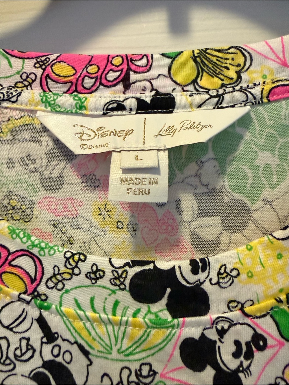 Lilly Pulitzer Women’s Disney Cody T-shirt Dress - Picture 2 of 3